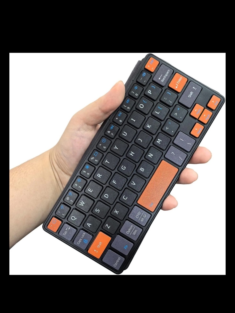 DOGAIN Universal Bluetooth Mini Keyboard, Rechargeable Portable Travel Keyboard